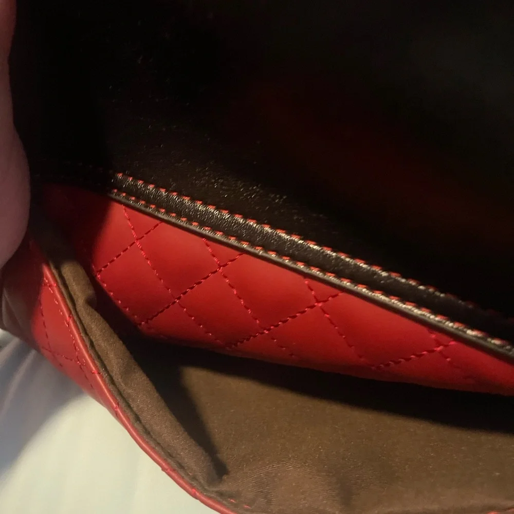 Girls Bowknot Cute Leather Backpack Mini Backpack Purse for Women (Red) (2 pcs) - Picture 6 of 14